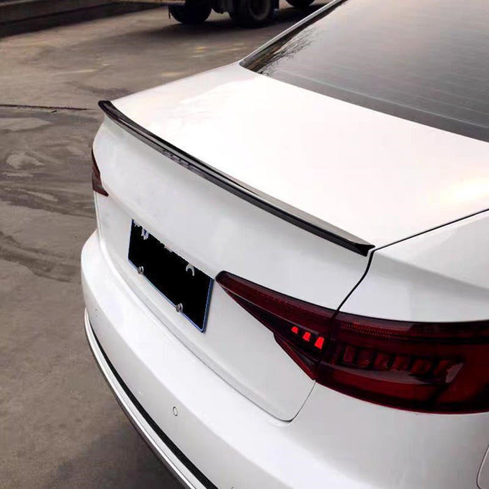 Bag Spoiler til Audi A4 B9 blank sort
