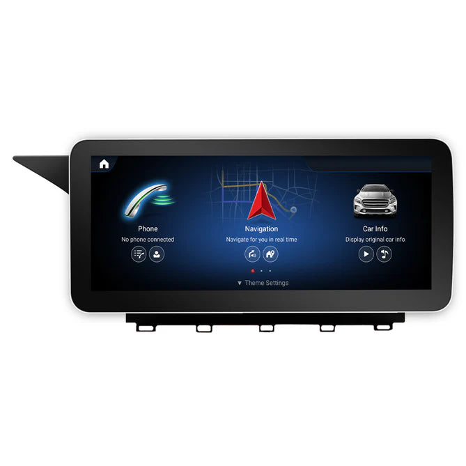 10,25" Android touchskærm Mercedes GLK-klasse, med Apple Carplay & Android Auto
