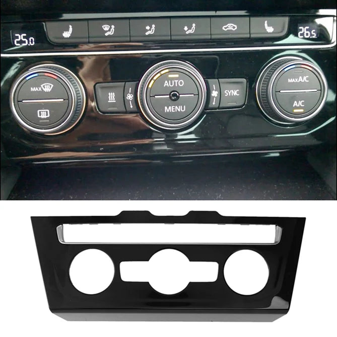 Passat B8 klima ramme blank sort