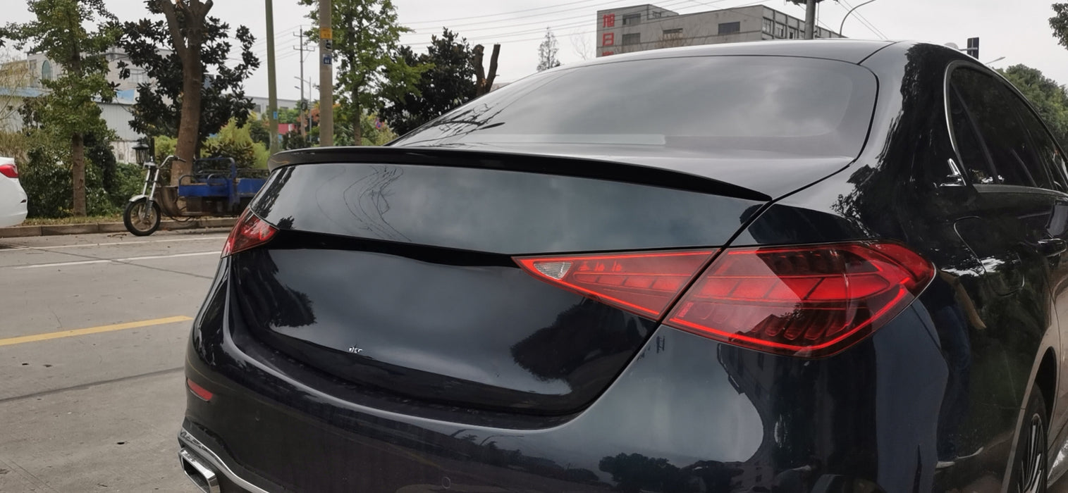Bagspoiler til Mercedes C-klasse W206 2022+ blank sort