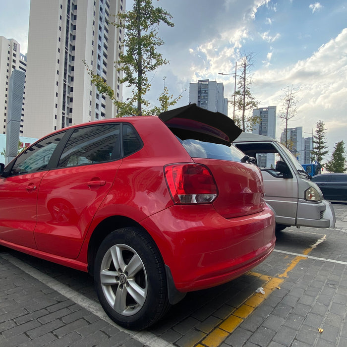 Bag spoiler til Volkswagen 6R/6C Polo blank sort