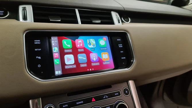 Land Rover Trådløs Apple Carplay & Android Auto