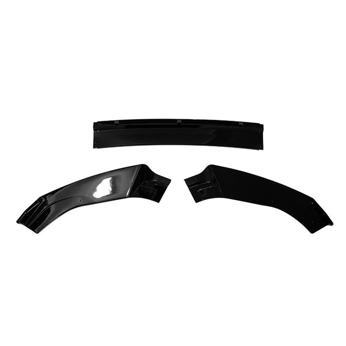 Frontsplitter til Volkswagen Golf 7/7.5 blank sort