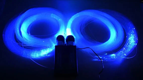 LED multifarvet Stjernehimmel med stjerneskud 700 stk