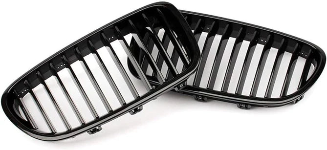 Nyrer sæt front gitter grill til BMW F10/F11 blank sort
