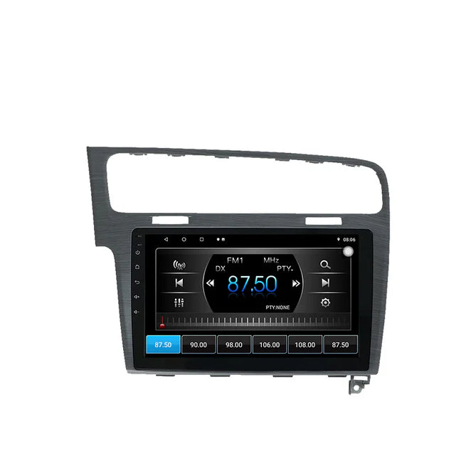 10'' Android multimedia touchsystem til Volkswagen Golf 7 (2013-2020), med Apple Carplay & Android Auto