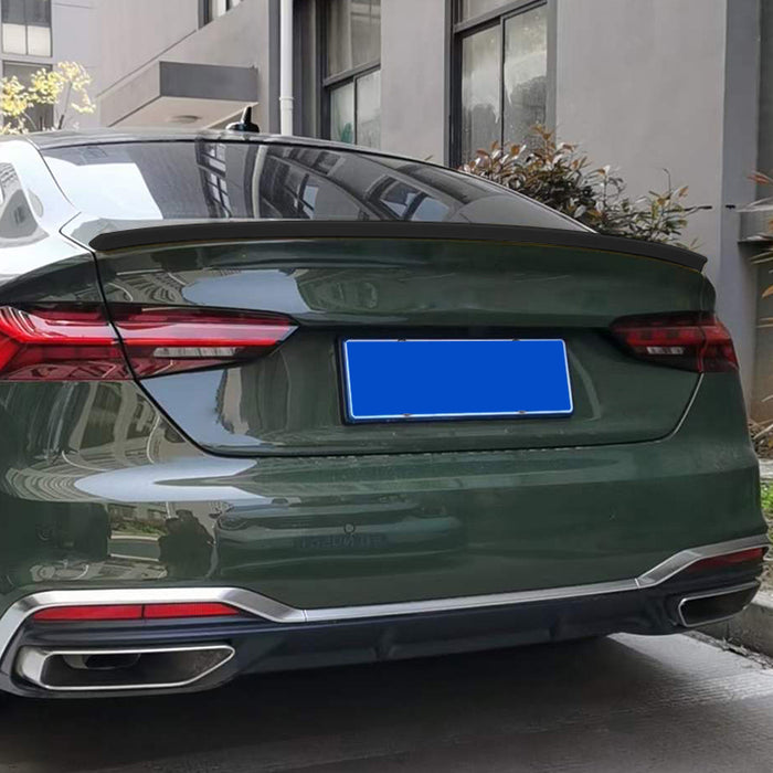 Bag Spoiler til Audi A5 F5 sportsback blank sort