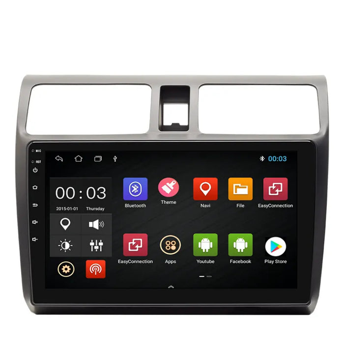10'' Suzuki Swift 03-10 Android radio, med Apple Carplay & Android Auto