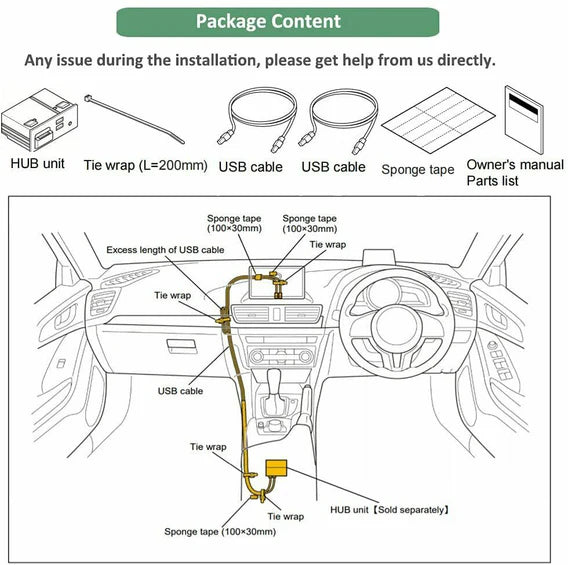 Mazda Apple Carplay/Android Auto modul