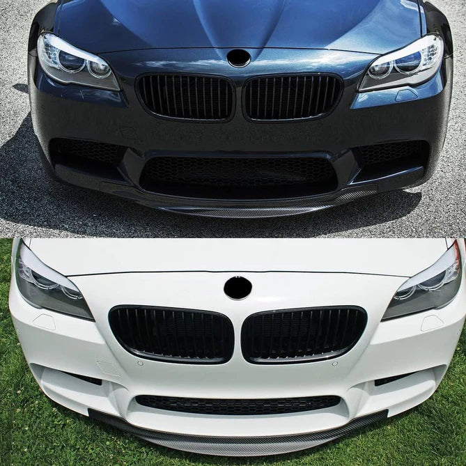 Nyrer sæt front gitter grill til BMW F10/F11 blank sort
