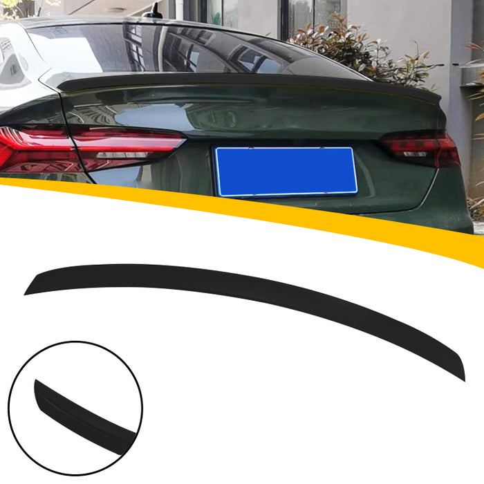 Bag Spoiler til Audi A5 F5 sportsback blank sort