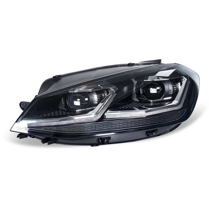 Led forlygter til Golf 7 M. Dynamiske blinklys (2014-2017)