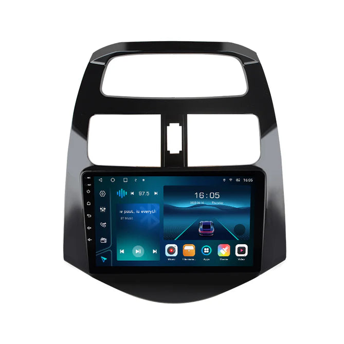 9'' Chevrolet Spark 2010-2014 Android Multimedia system, med Apple Carplay & Android Auto