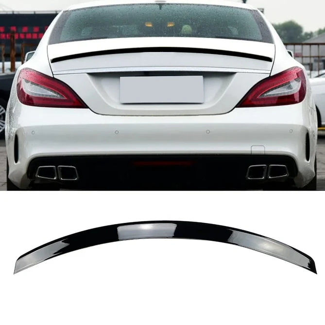 Bag spoiler til Mercedes CLS-klasse W218 blank sort