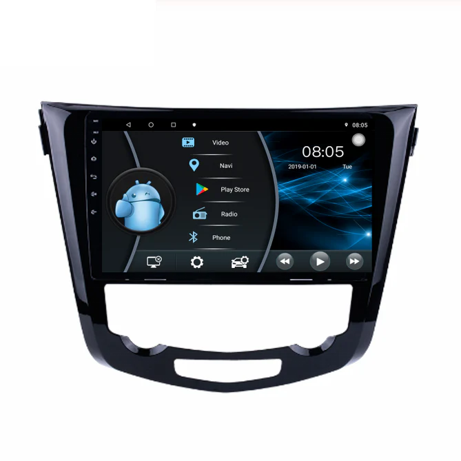 10'' Nissan Qashqai J11/X-Trail 13-19 Android Radio, med Apple Carplay & Android Auto