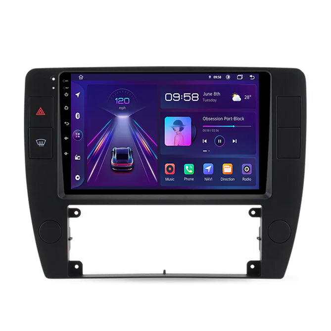 9'' Android Touchskærm til Volkswagen Passat B5, med Apple Carplay & Android Auto