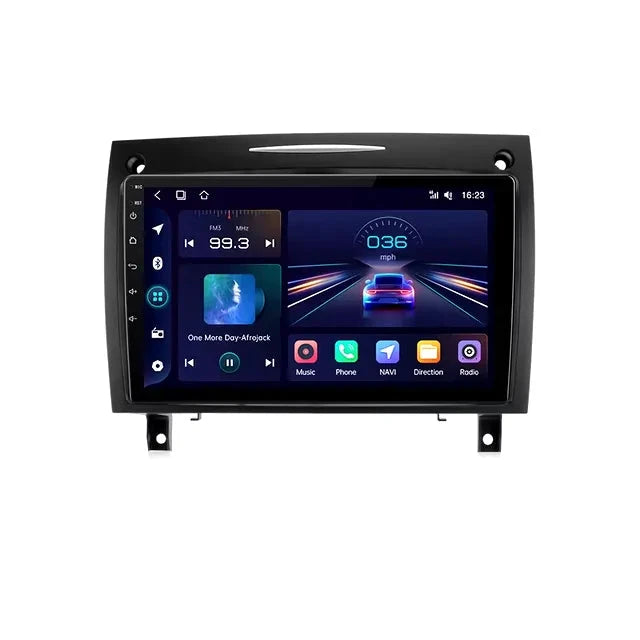 9'' Android multimedia touchsystem til Mercedes-Benz SLK R171, med Apple Carplay & Android Auto