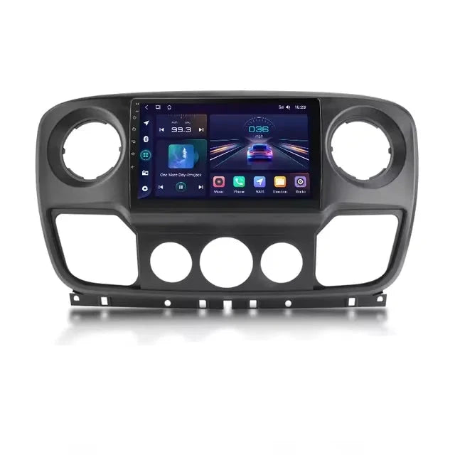 9'' Android multimedia touchsystem til Renault Master, Nissan NV400, med Apple Carplay & Android Auto