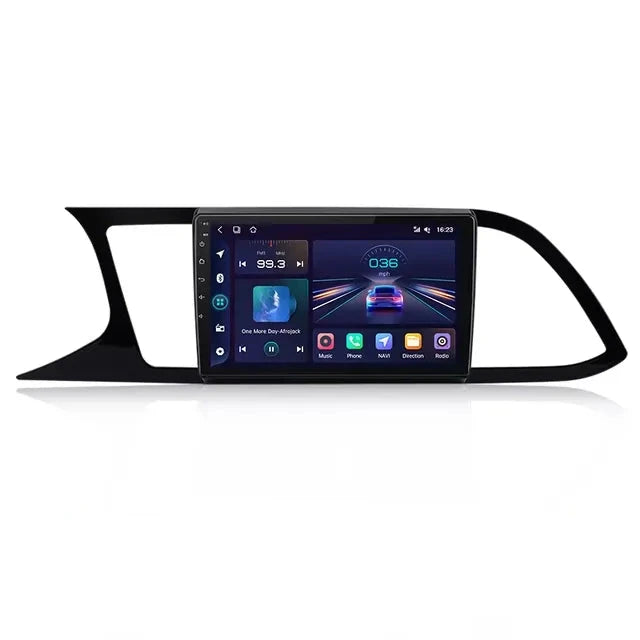 9'' Android multimedia touchsystem til Seat Leon MK3, med Apple Carplay & Android Auto