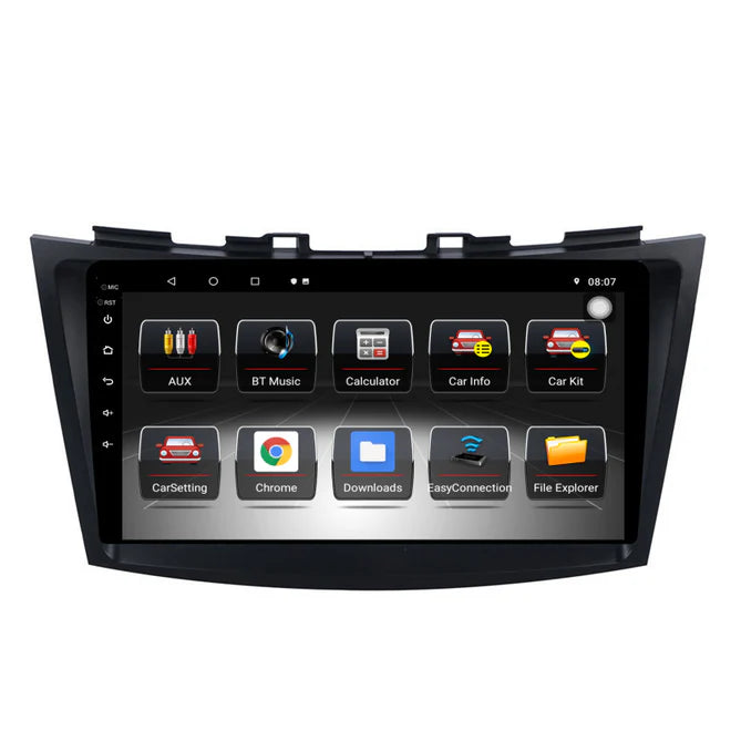 9'' Suzuki Swift 11-15 Android Radio, med Apple Carplay & Android Auto