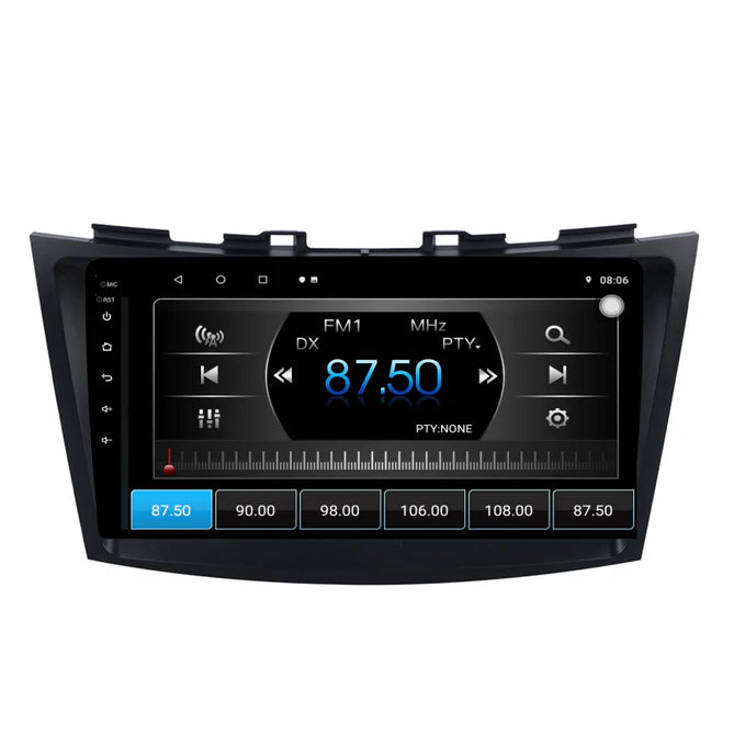 9'' Suzuki Swift 11-15 Android Radio, med Apple Carplay & Android Auto