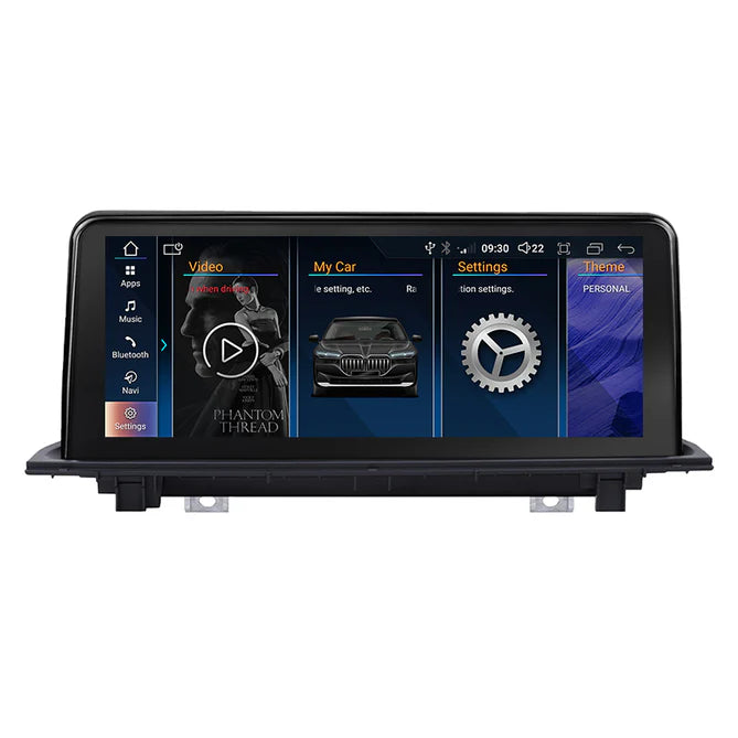 10.25'' Android skærm til X1 F48, med Apple Carplay & Android Auto