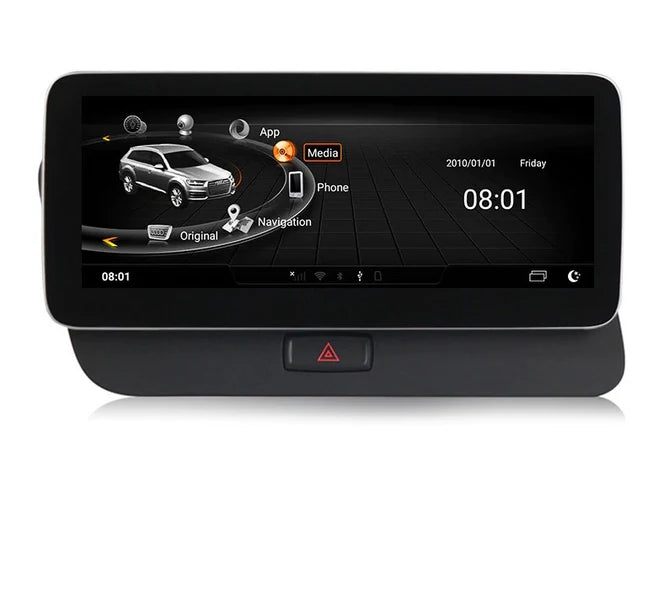 10'' Android Multimedia touchsystem til Audi Q5, med Apple Carplay & Android Auto