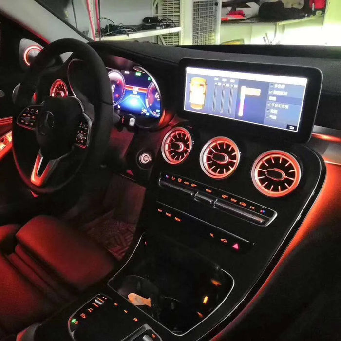 Luftdysere med ambient belysning til Mercedes C-klasse W205