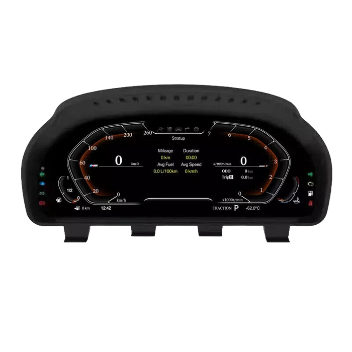 Digital speedometer til BMW F06 F07 F10 F12 F13 F01 F25 F26 F15 F16