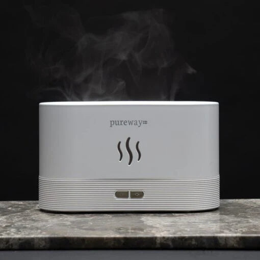 Diffuser med flamme