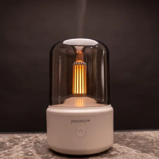 Diffuser med lampe