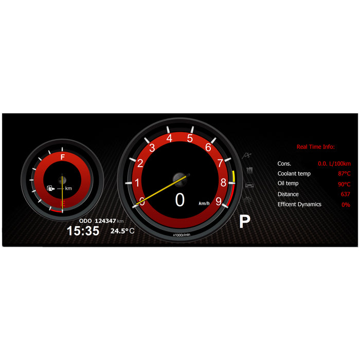 Digital speedometer til BMW F20 F21 F22 F23 F48 F39 X1 X2