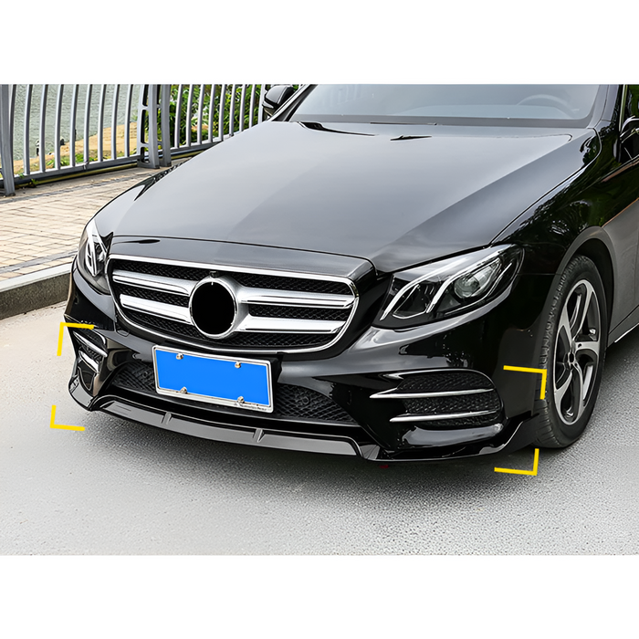 Mercedes-benz E-klasse W213 Front splitter blank sort