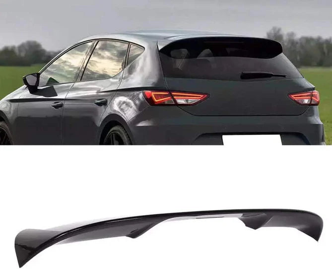 Bag spoiler til Seat Leon 5F blank sort