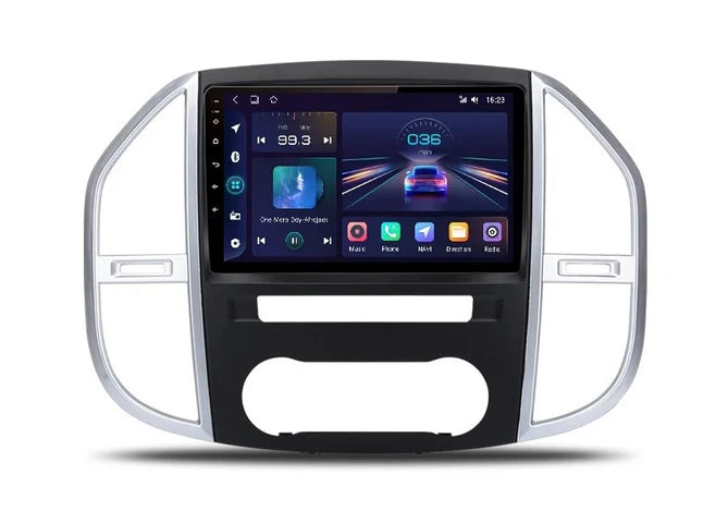10'' Mercedes V-klasse/Vito W447 Android multimedia touchsystem, med Apple Carplay & Android Auto