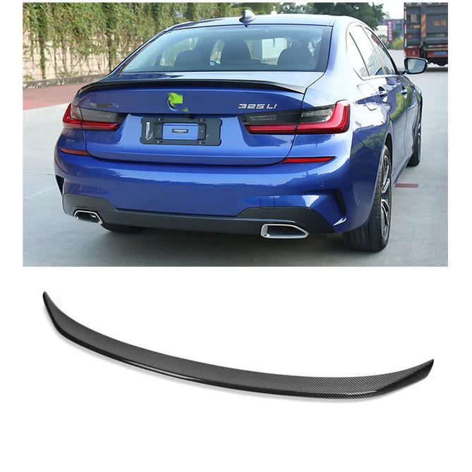 BMW 3-serie G20  Spoiler i Blank Sort