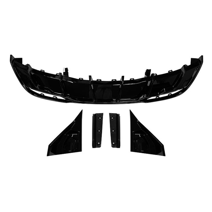 Bagdiffuser med Sidesplitter til Tesla Model 3 (2023+) – Blank Sort