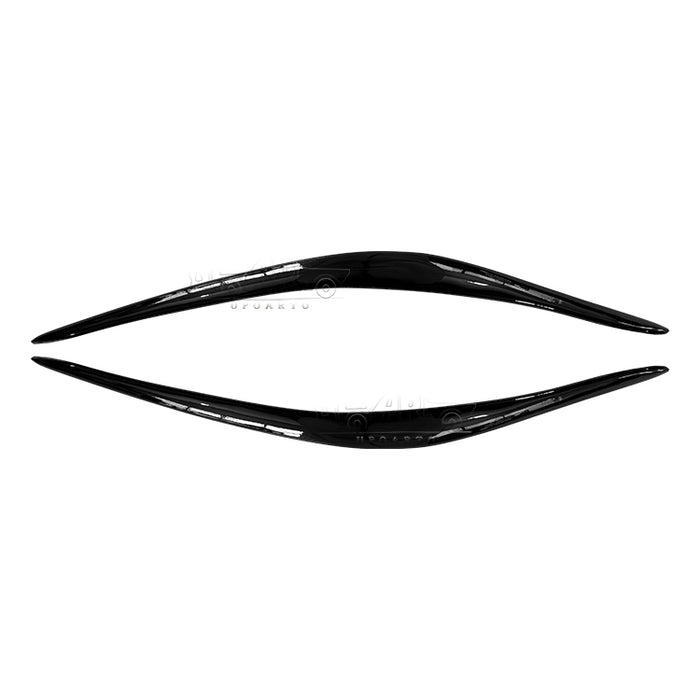 Black eyebrow eye shade covers for BMW F22 F23 F87 2014-2020 coupe