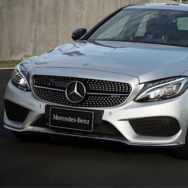 Mercedes C-klasse W205 Diamant grill