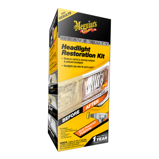 Meguiar's Heavy Duty Strålkastare Restoration Kit