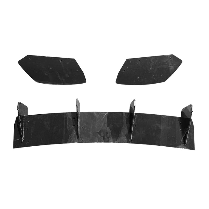 Diffuser til Seat Leon III (2012-2016) Cupra Rear Blade blank sort