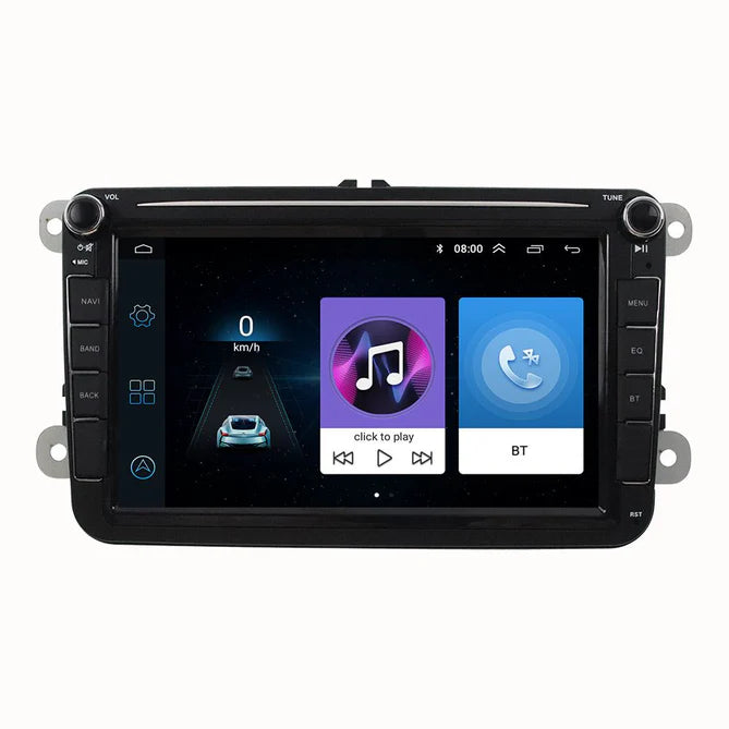 8'' Volkswagen Android indbygget med Apple Carplay og Android Auto