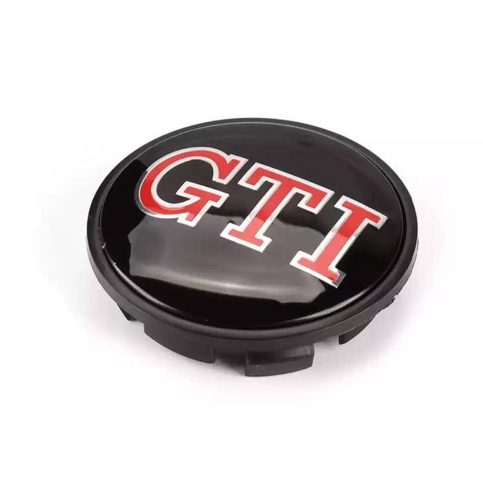 4 stk. GTI centerkapsler i sort