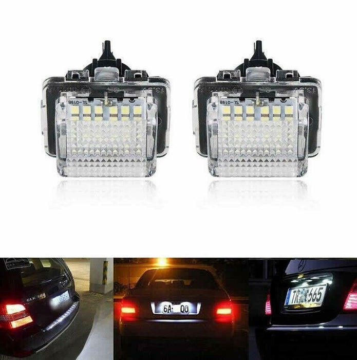 Mercedes-Benz LED-nummerskyltsbelysning