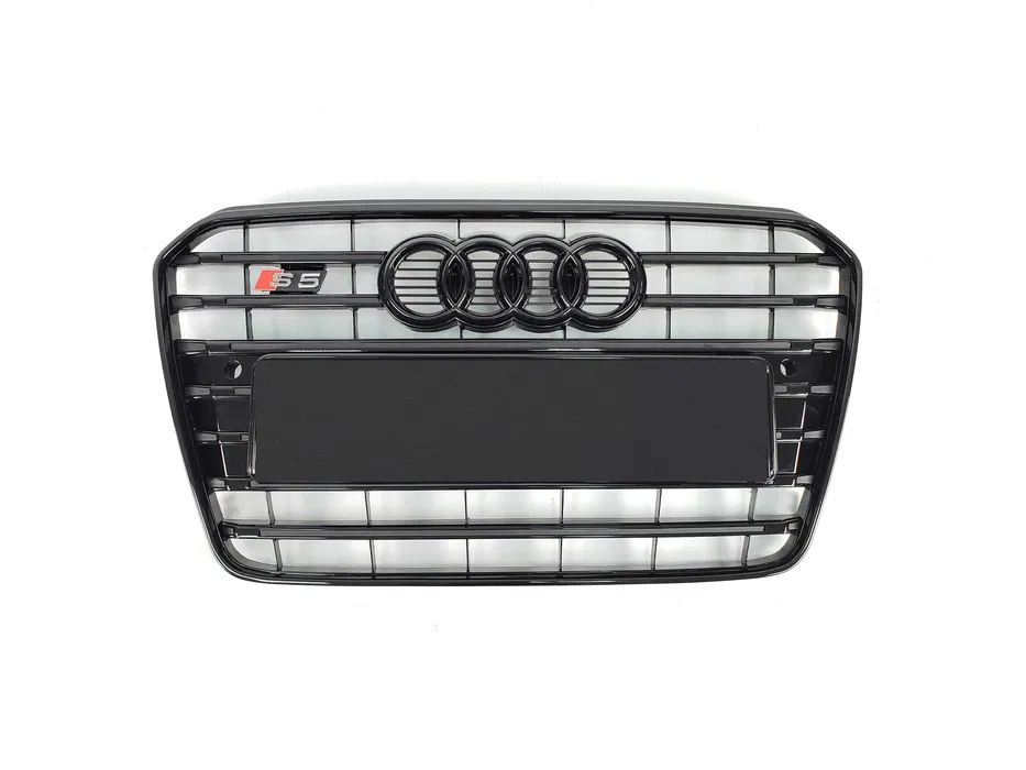 Audi S5 front grill blank sort