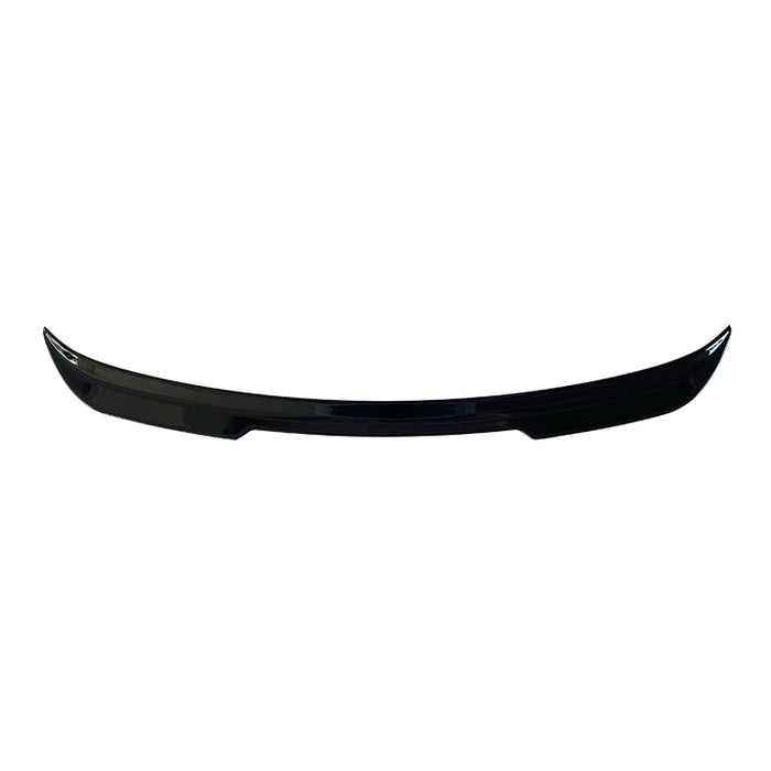 Black rear spoiler for Audi Q3 2012-2018, curved trunk trim piece