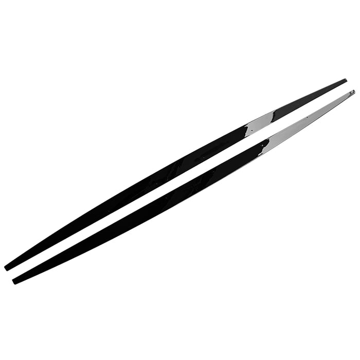 Sideskørter til BMW 2-Serie F22 Coupé (2014-2021) - Blank Sort