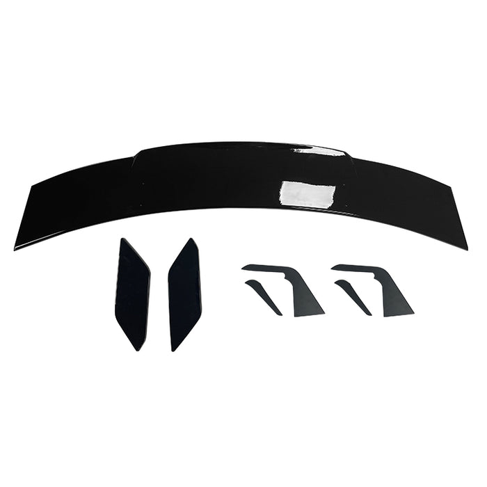 Bag spoiler til Sedan blank sort (Universal)