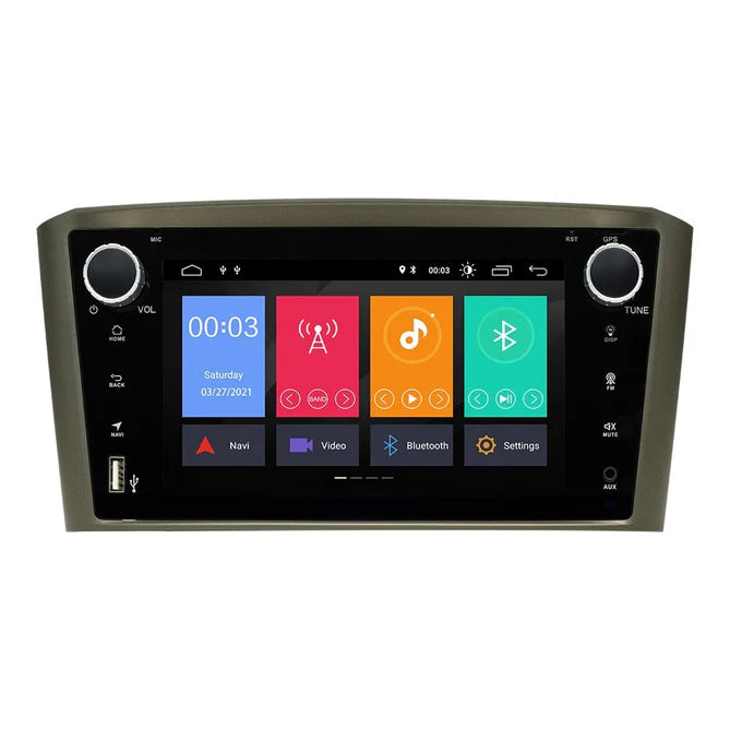 7'' Toyota avensis T25 2002-2008 Android radio