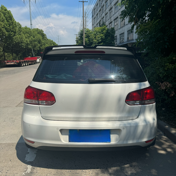 Bag spoiler til Volkswagen Golf 6 (2008-2013) blank sort